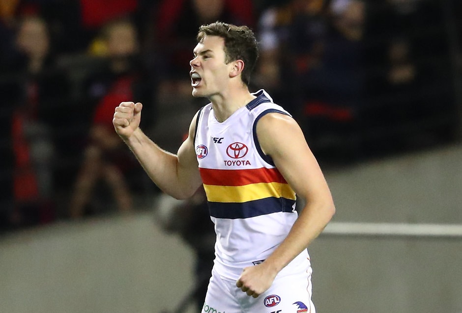Jacob Roser Crows Crows blow: Key forward's hamstring worry