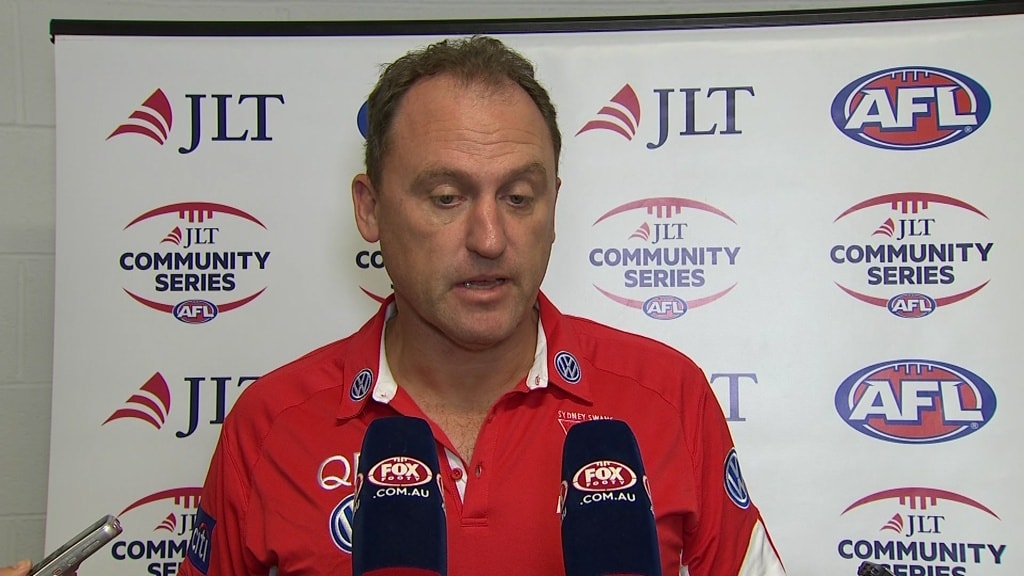 Longmire: Swans to find 'creative' ruck fix