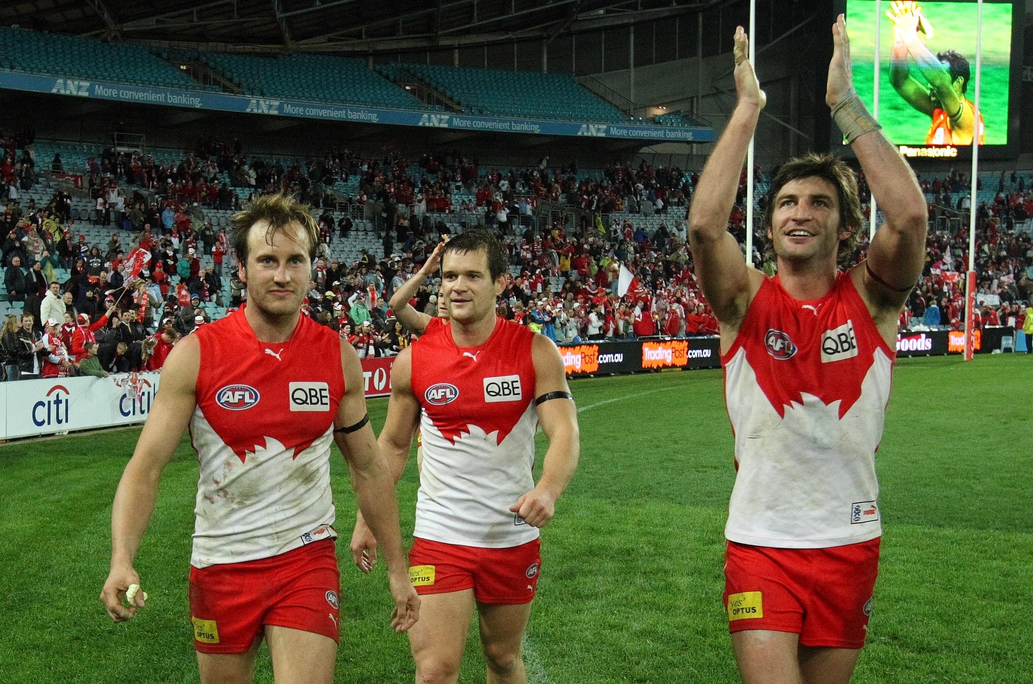 Former Swans stars to face off in coaching box