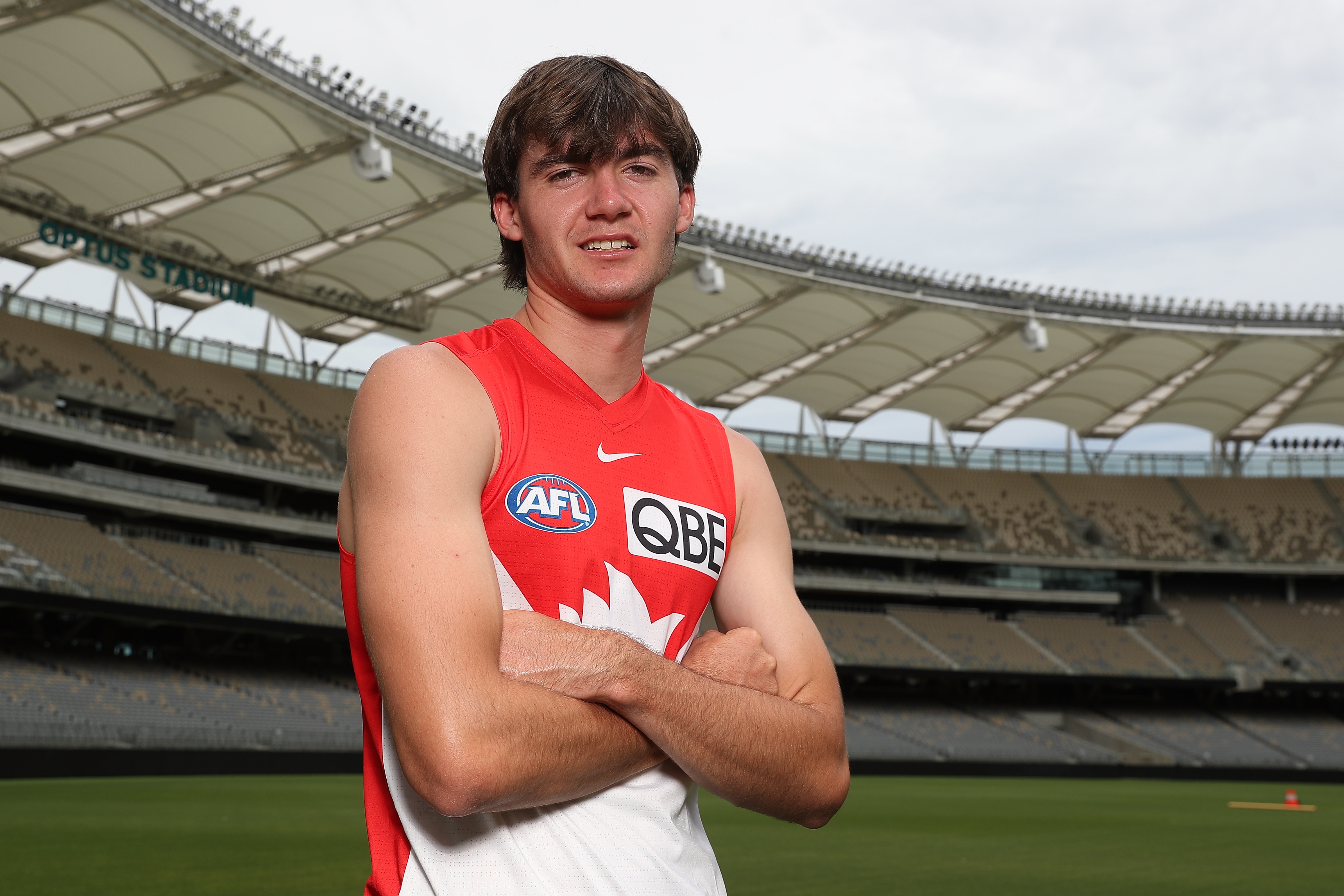 'He'll play when he's ready': High hopes for Swans' top pick