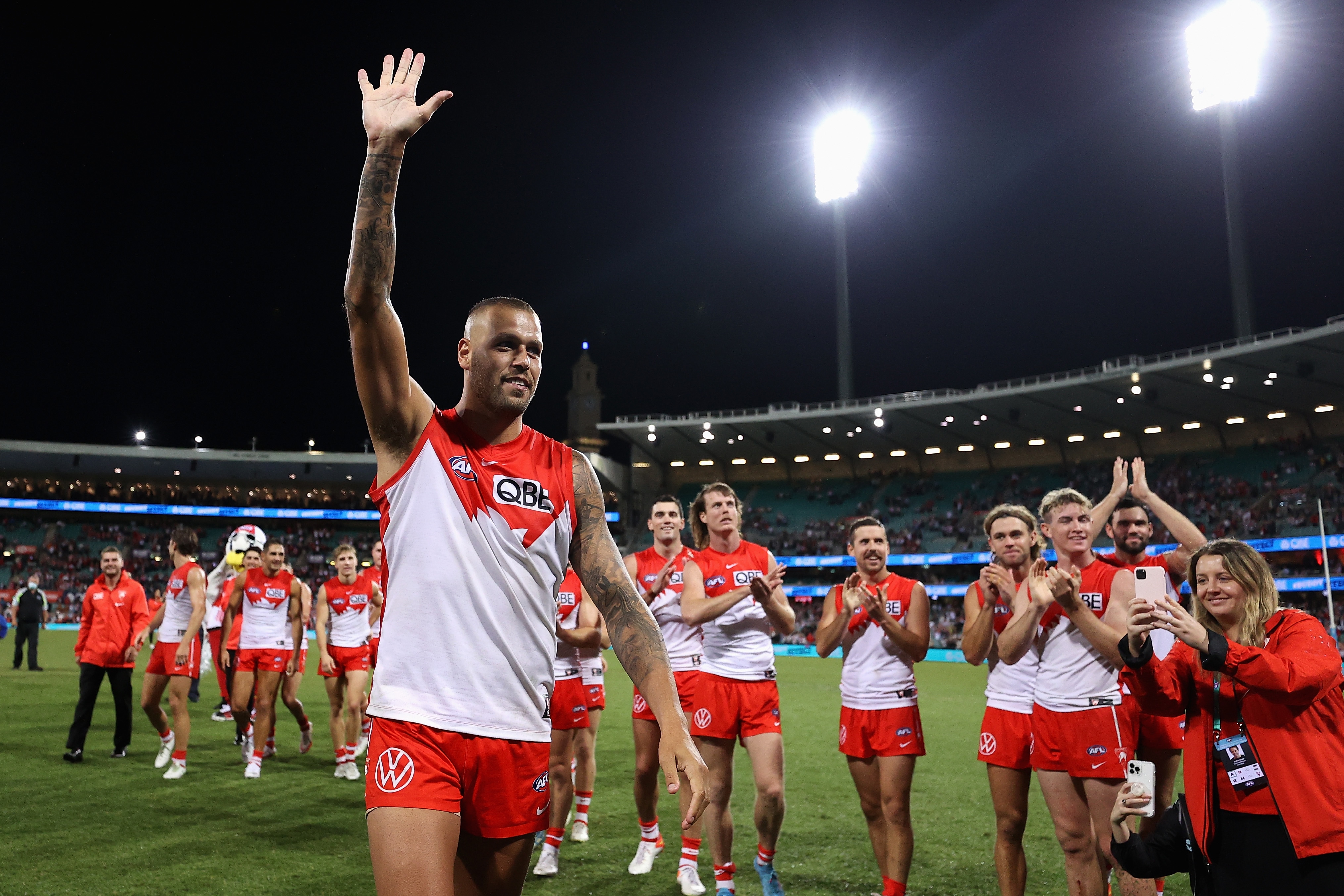 AFL congratulates Lance Franklin on incredible achievement