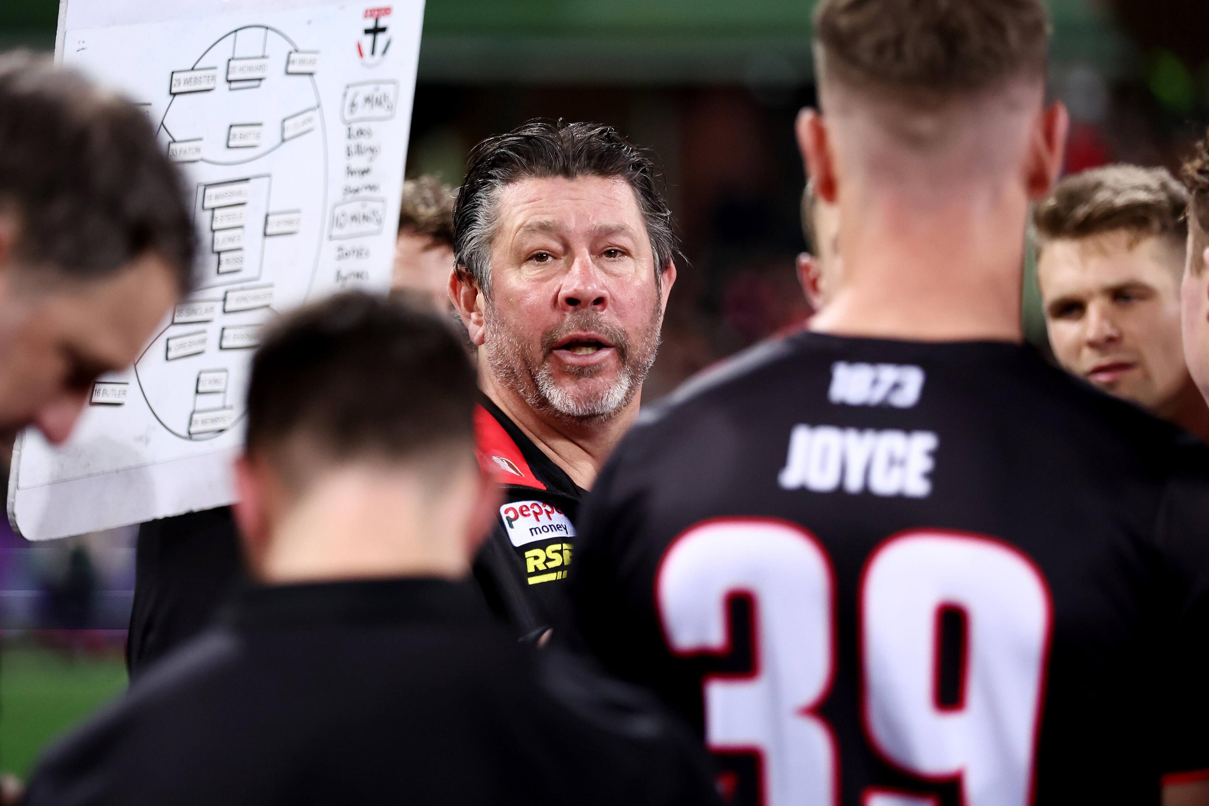 The axe is coming: Ratten warns several Saints are on 'last chance'