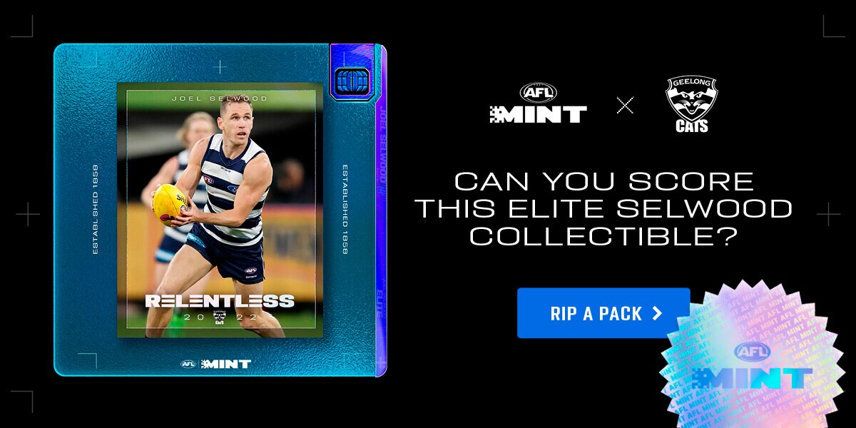 AFL and Geelong Cats collaborate on limited edition AFL Mint collection