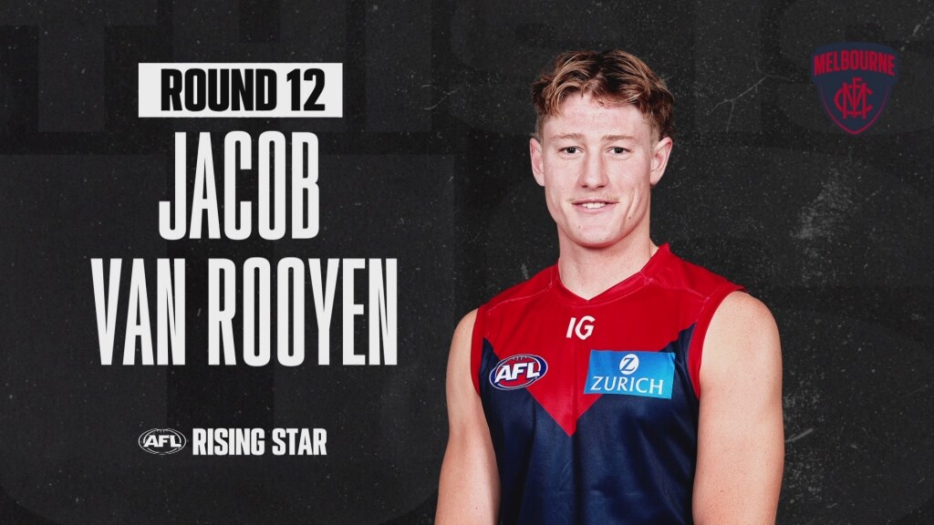 AFL Rising Star: Jacob van Rooyen stars in round 12