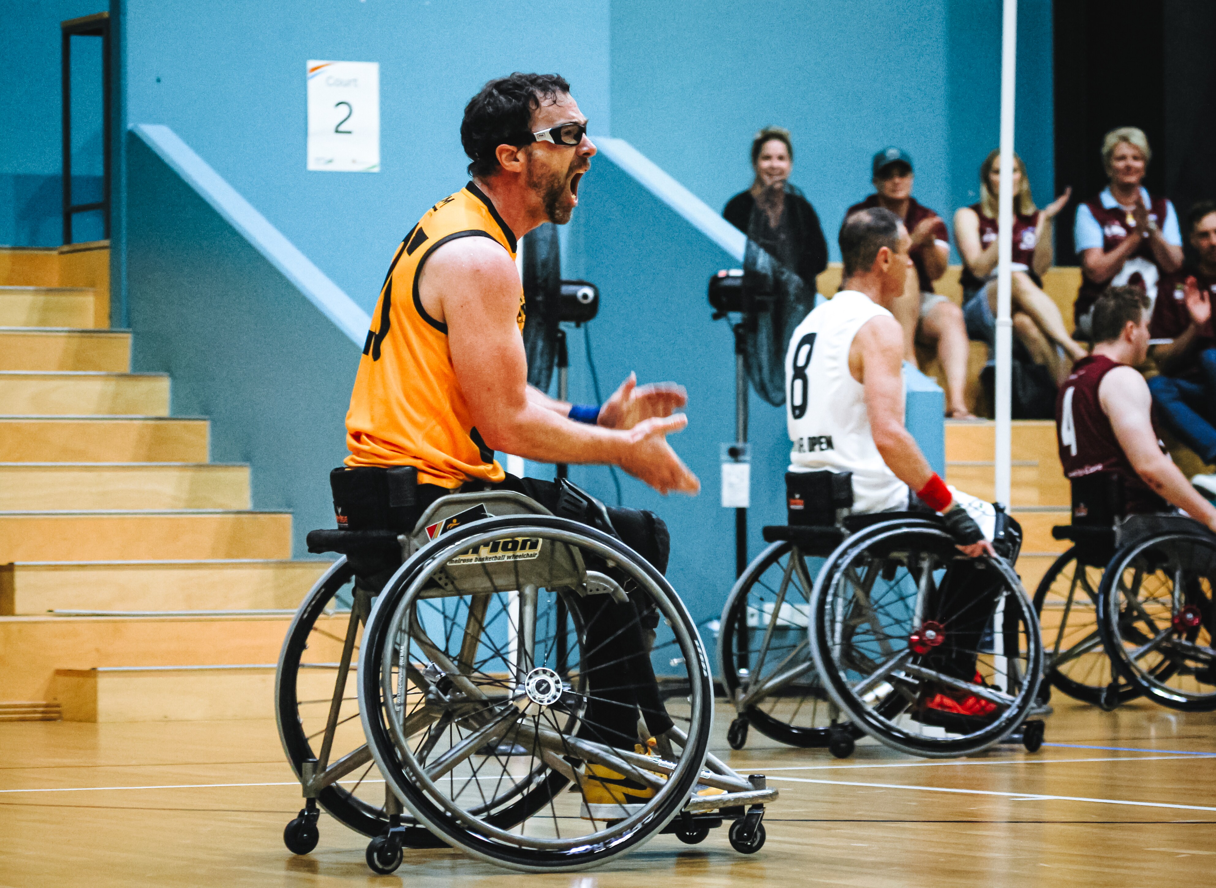 'Part of the club': Wheelchair footy brings back the love of the game