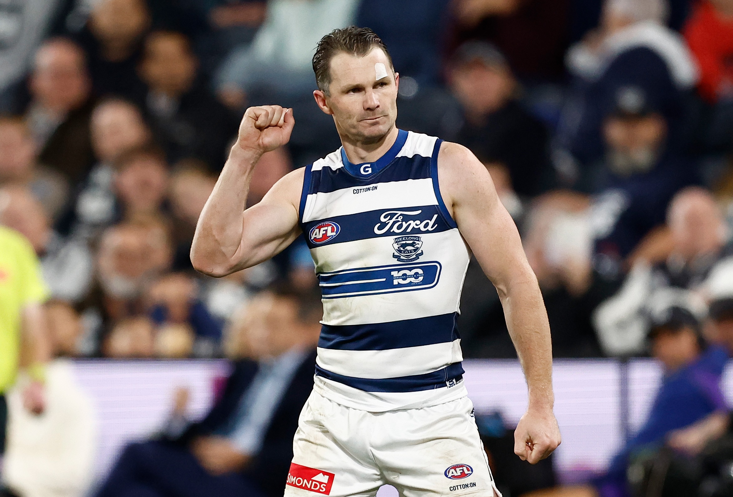 Danger zone: Veteran stars in Cats’ win over Dees