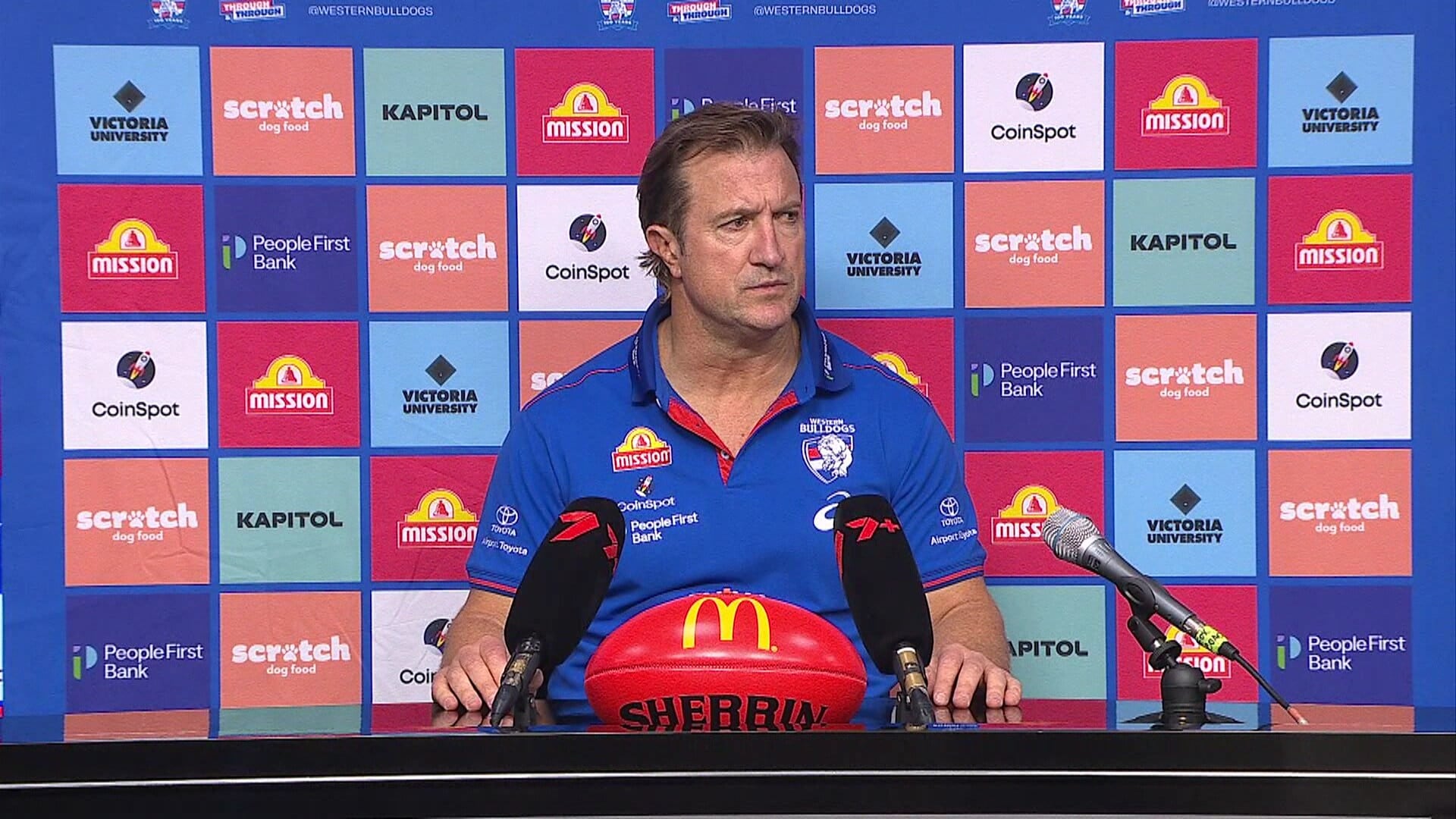 Naughts' (Naughton) has really come into his own after an interrupted pre-season': Beveridge