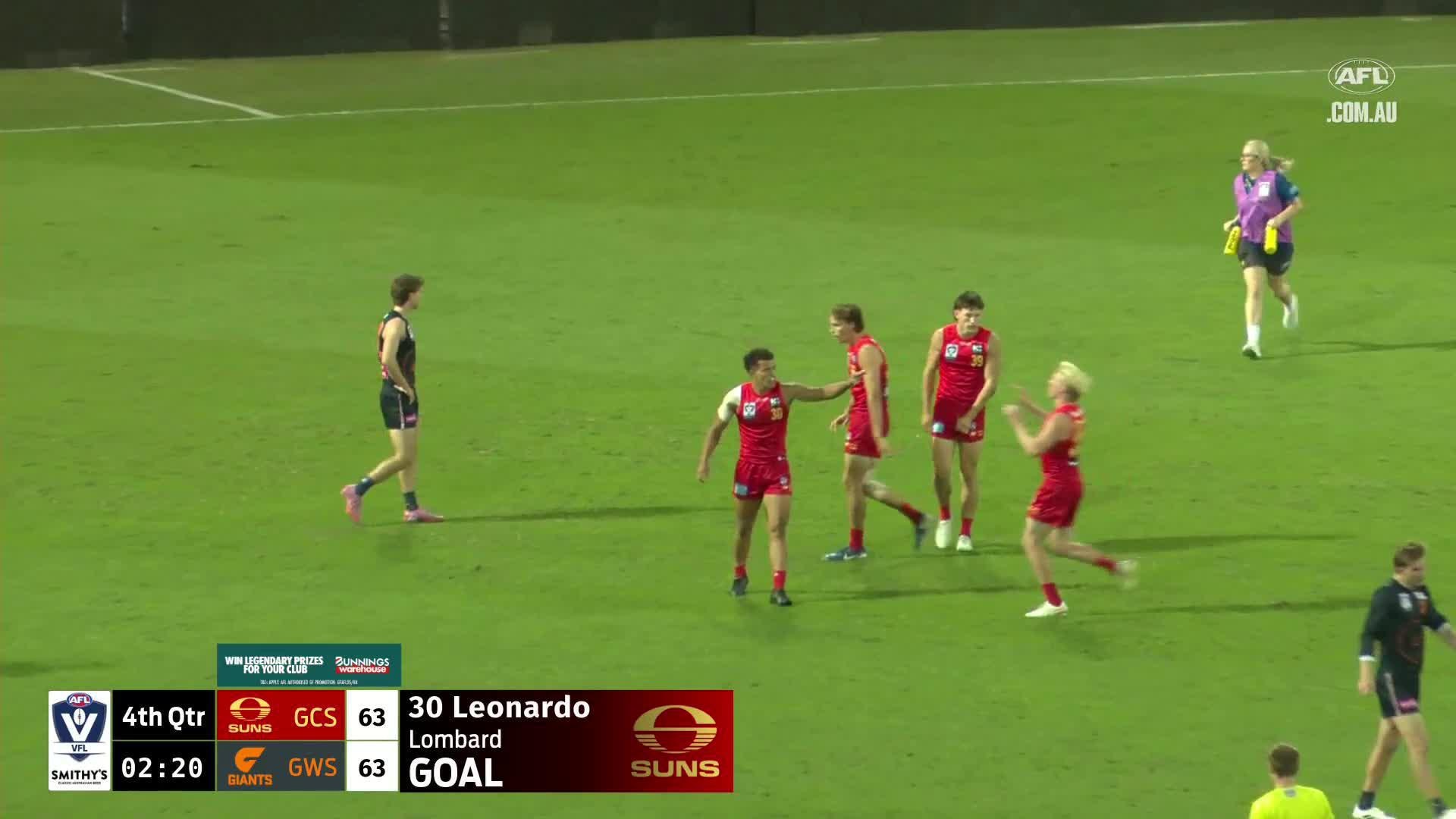 VFL Showreel, R21: Leonardo Lombard highlights
