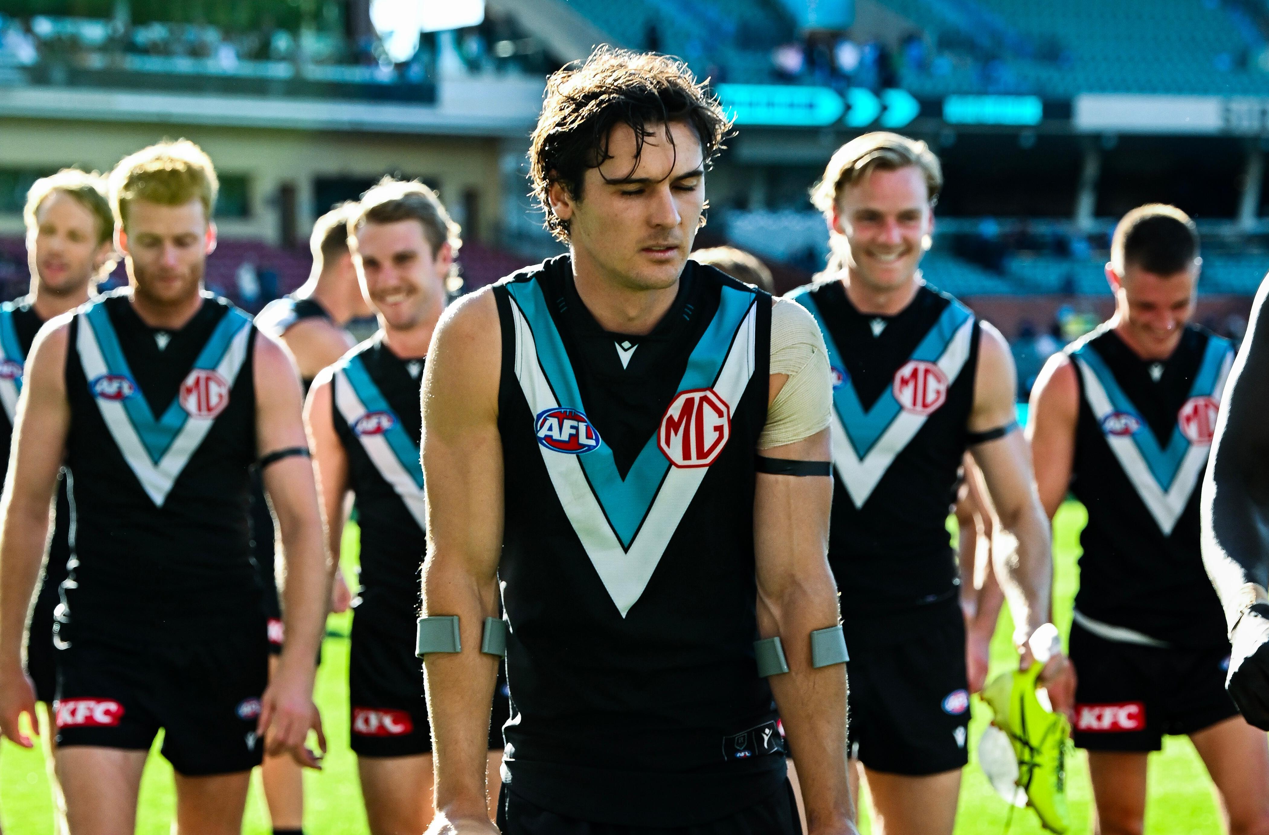 Connor Rozee Hamstring Injury Scans reveal extent of Rozee's hamstring injury