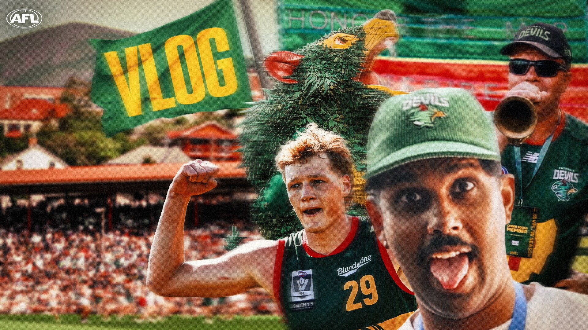 Go behind the scenes at Tasmania's first ever game