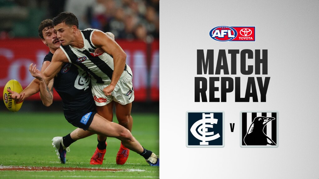 Match Replay: Carlton v Collingwood