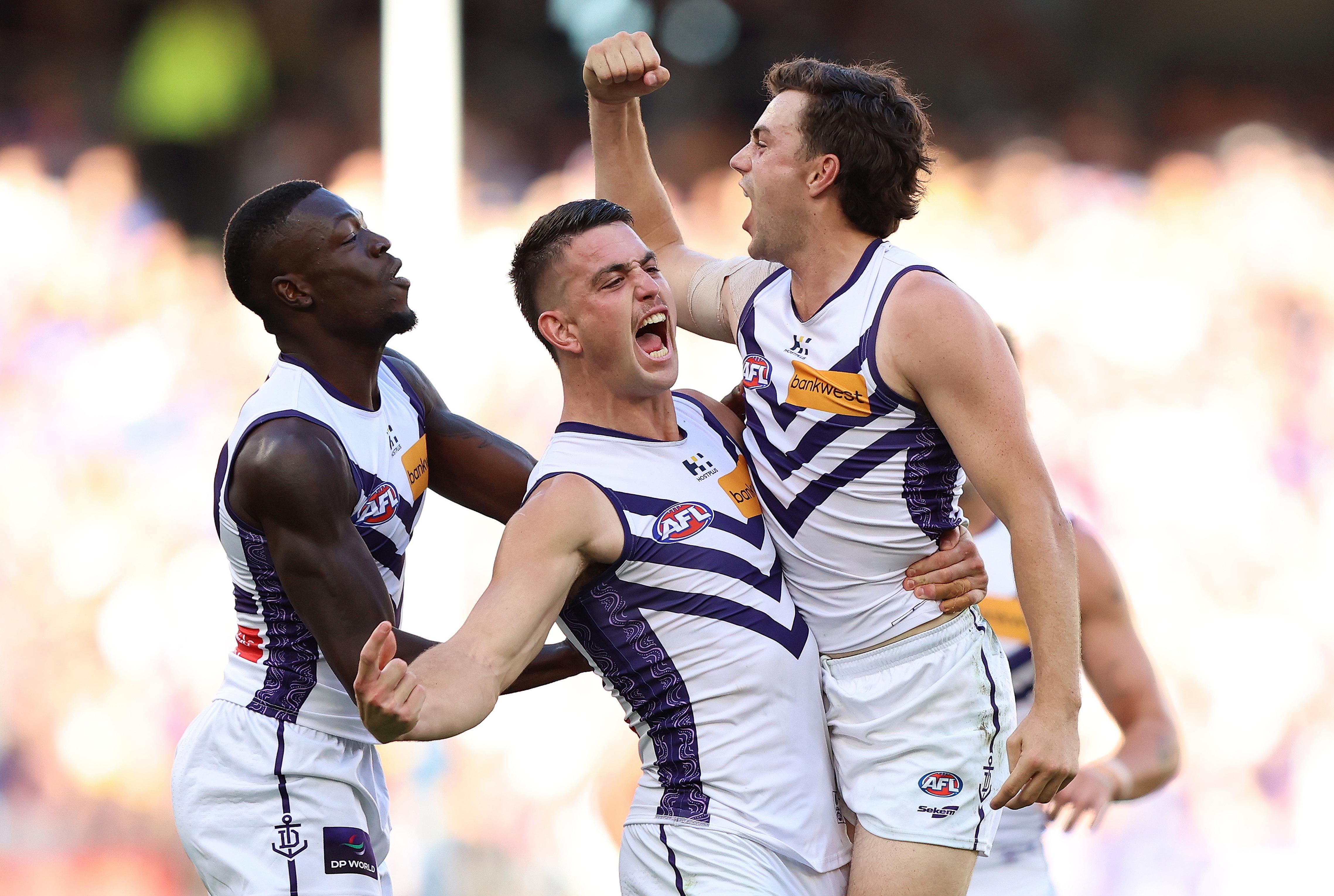 Dockers Dominate Eagles in Western Derby