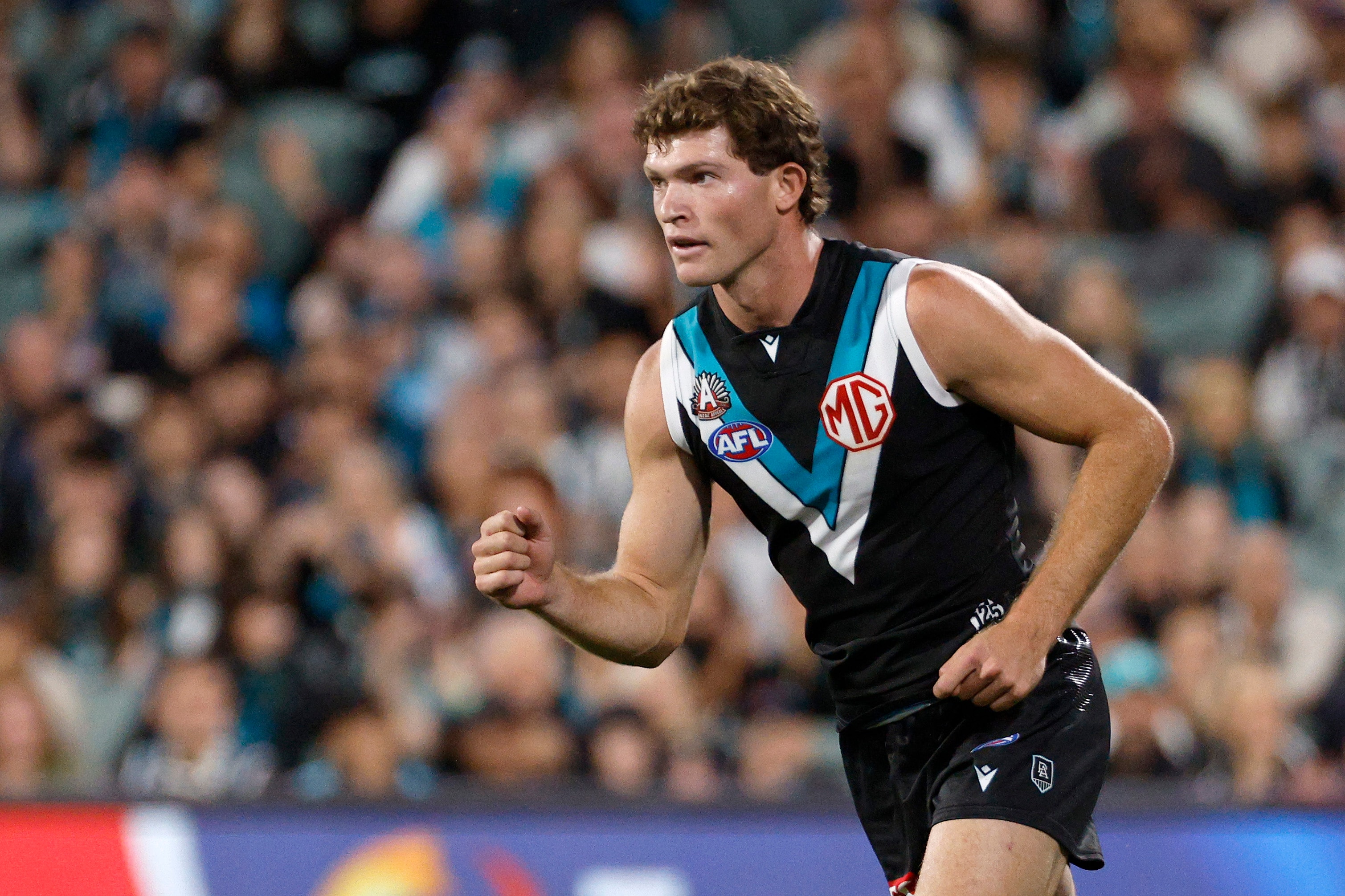Mitch Georgiades to play 100th AFL game in Showdown, dismisses West Coast speculation — image 1