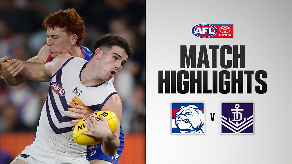 Fremantle’s 10-goal second half sinks Bulldogs in AFL thriller, Hayden Young stars — image 1