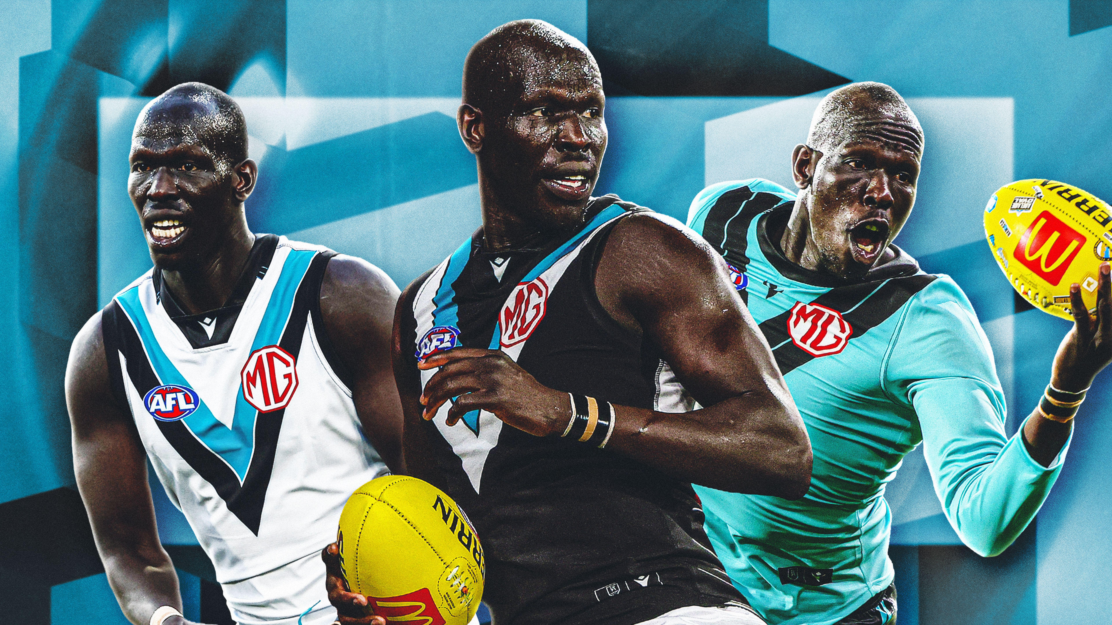Ali Rir ’They’re going to kick it to him’: The moment Aliir relishes every week