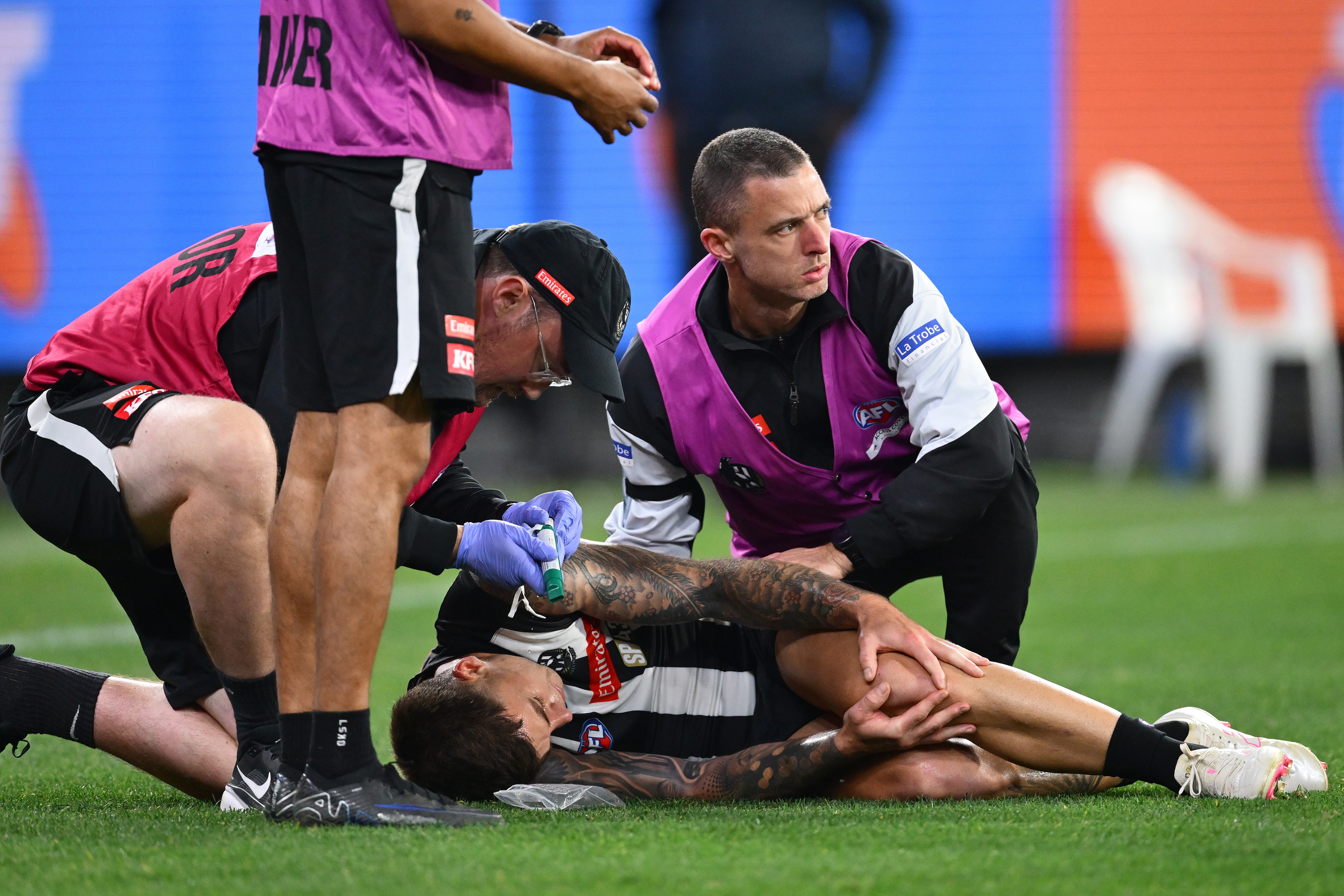 Pies 'hopeful' over forward as duo face spell on sidelines