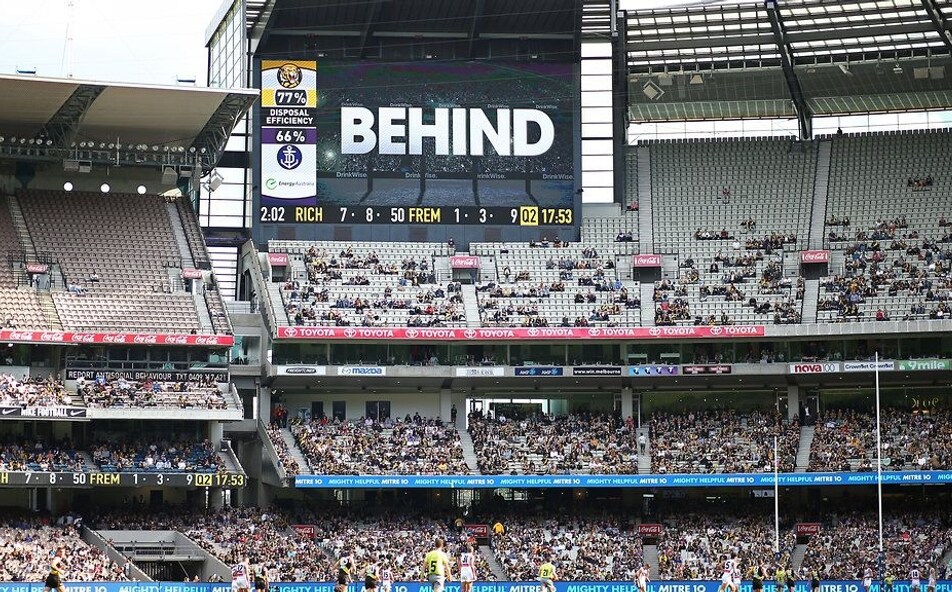 Did That Goal Hit The Post Umps To Ask Afl Edge