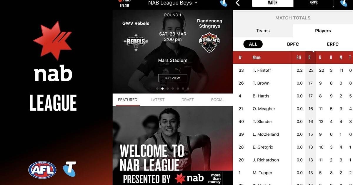 NAB League official app launches