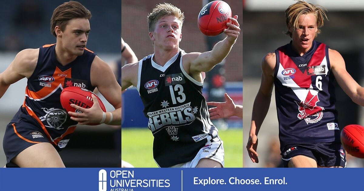 AFL EYECATCHERS Draft Combine medium midfielders