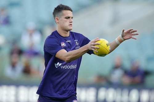 Jacob Roser Crows Crows speedster puts one foot in Lions camp
