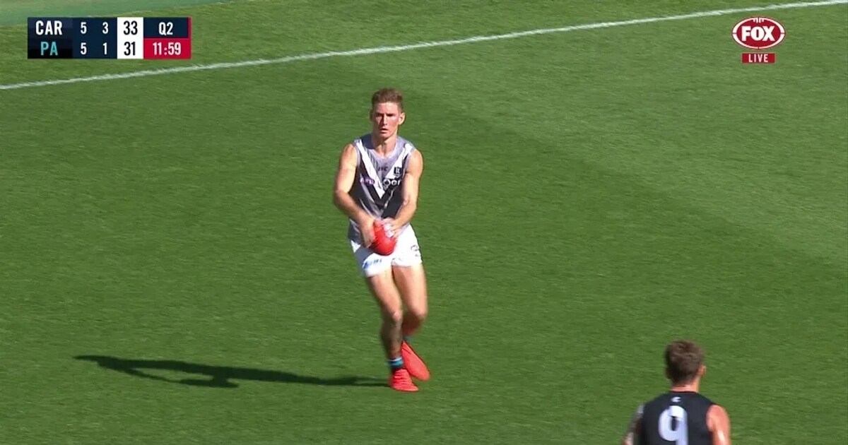 Is this the best kick in the AFL?