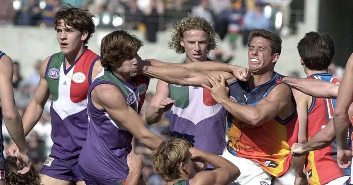 On This Day Dockers and Eagles in the 'Demolition Derby', 2000
