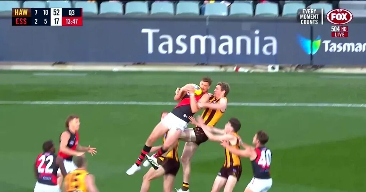 Jumping Joe Daniher is back with a stunner