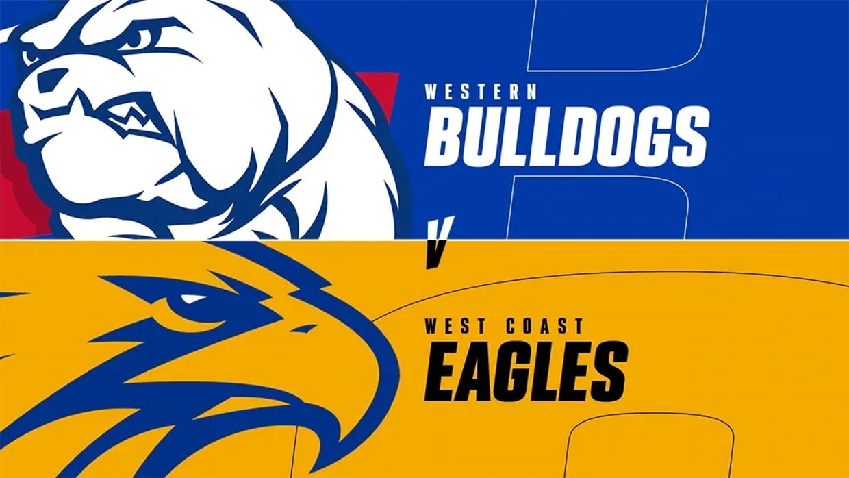 images West Coast Vs Western Bulldogs western bulldogs v west coast eagles