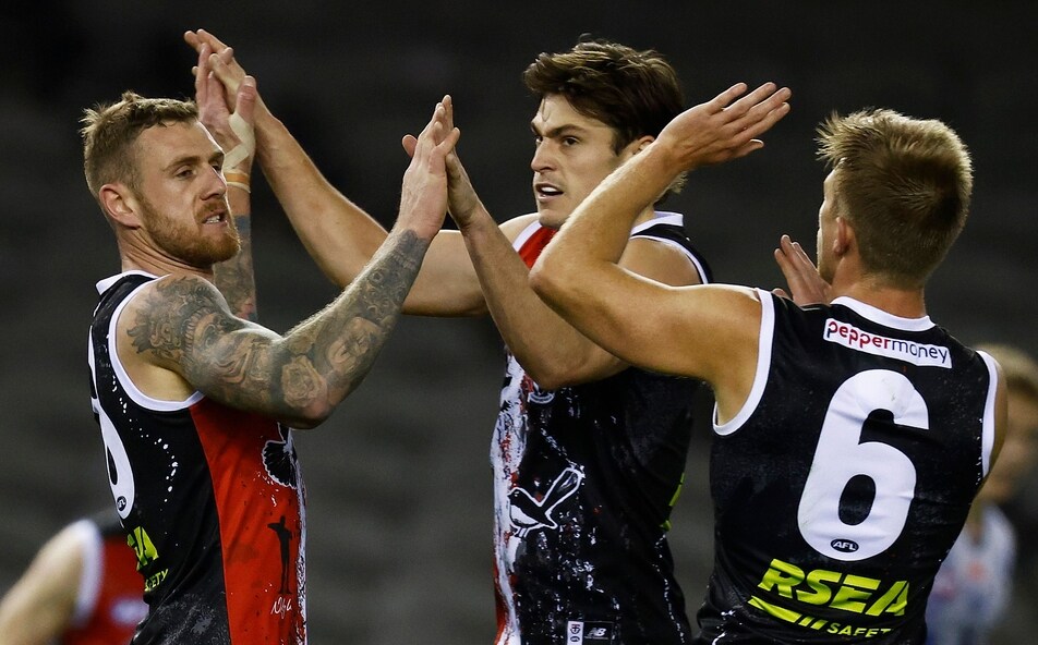 St Kilda Saints alive as win over North Melbourne Roos keeps finals in picture