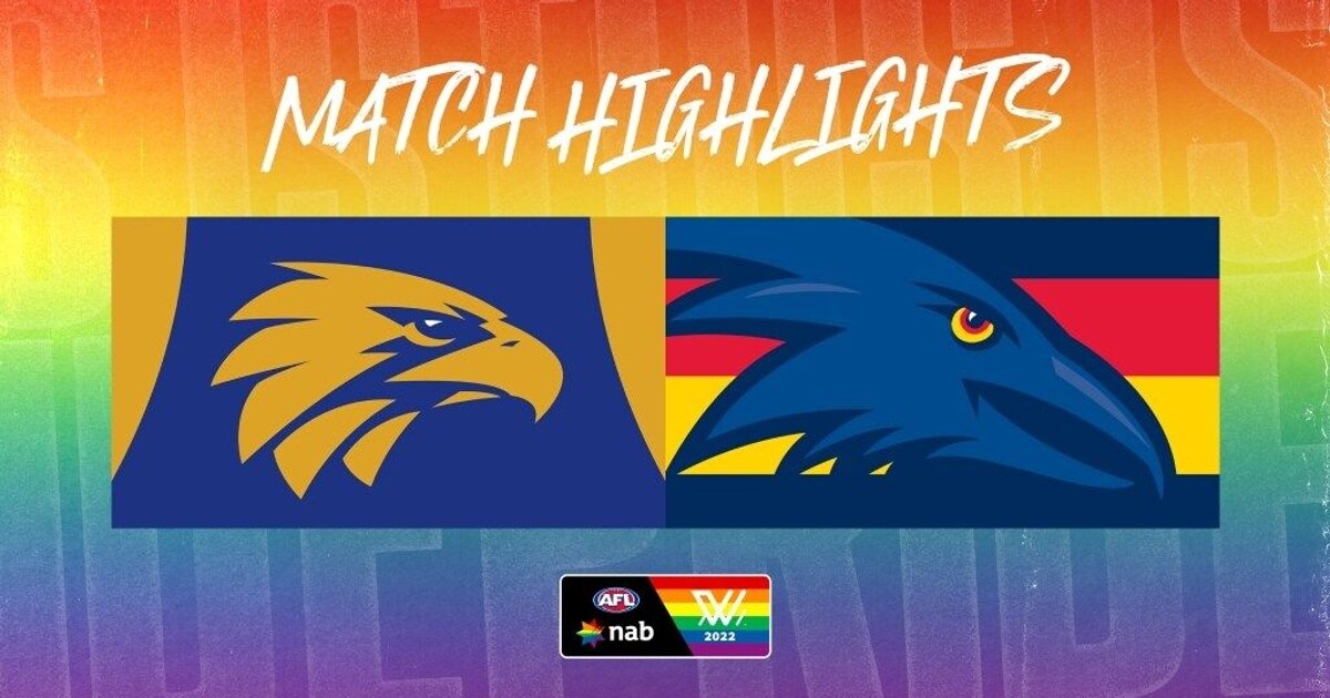 AFLW Match Highlights West Coast v Adelaide AFLW Match Highlights West Coast v Adelaide