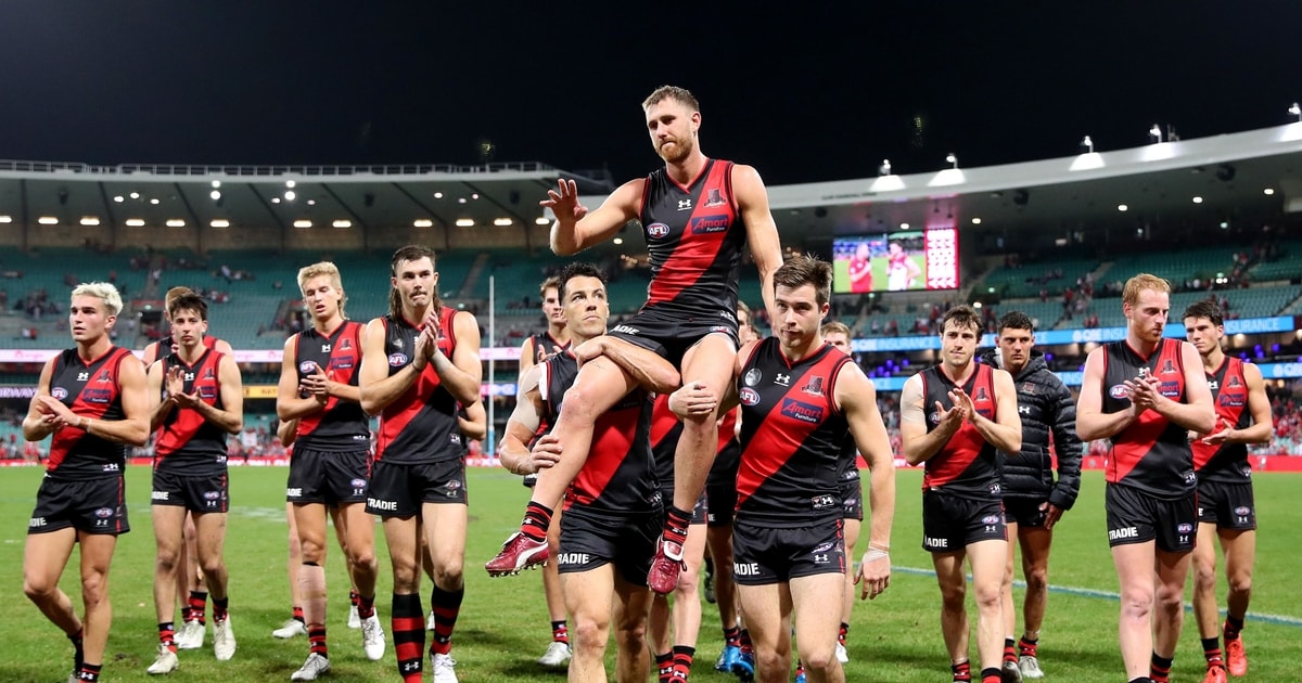 Heppell joins long list of unlucky Bombers Heppell joins long list of unlucky Bombers