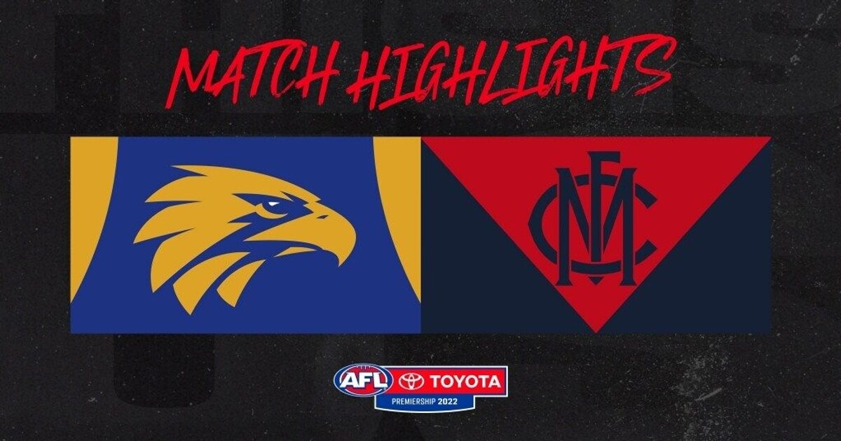 Highlights West Coast v Melbourne