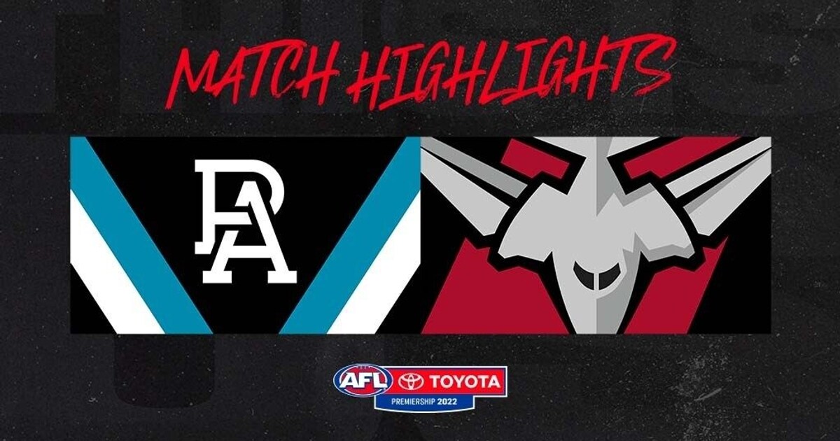Highlights Port Adelaide v Essendon