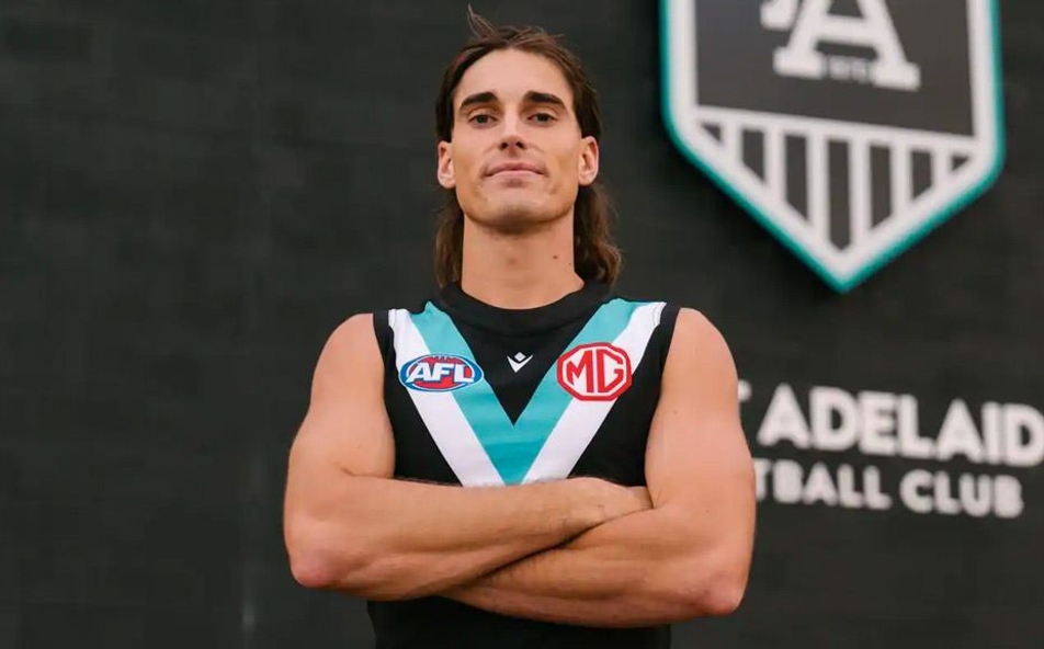 Port Adelaide recruit Brynn Teakle's meteoric rise from obscurity to No.1  ruck in 17 days