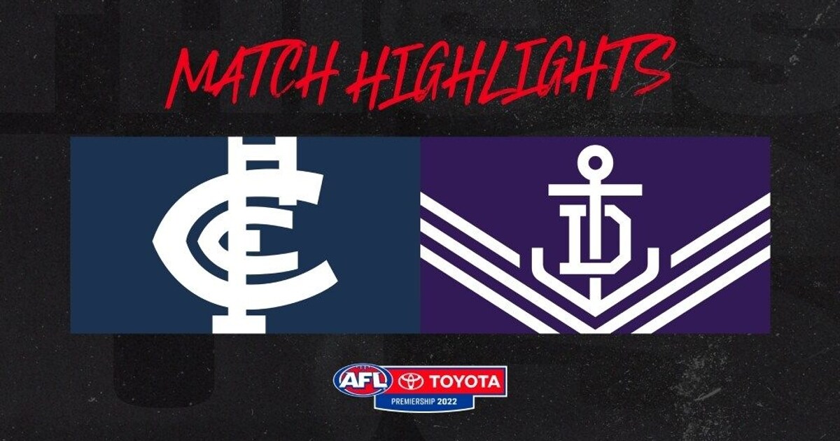Highlights: Carlton v Fremantle