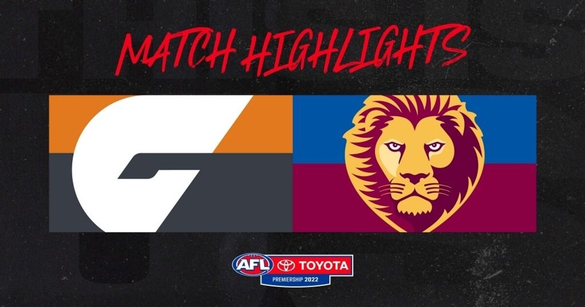 Highlights GWS v Brisbane