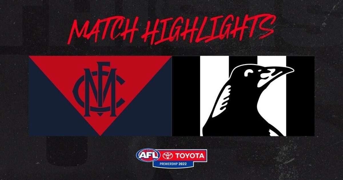 Highlights Melbourne v Collingwood