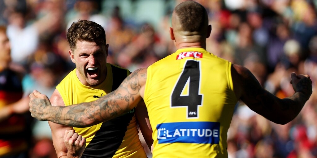 Richmond Tigers survive a massive scare from comeback Adelaide Crows - Vimarsana News