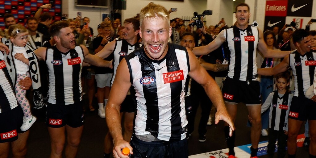 Lowest-profile Collingwood Pie Billy Frampton making the most of new role - Vimarsana News