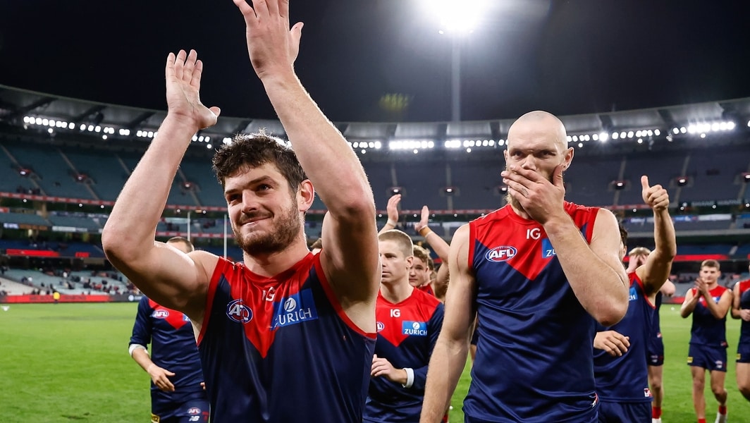 Beloved Melbourne Demons star Angus Brayshaw retires after long concussion history