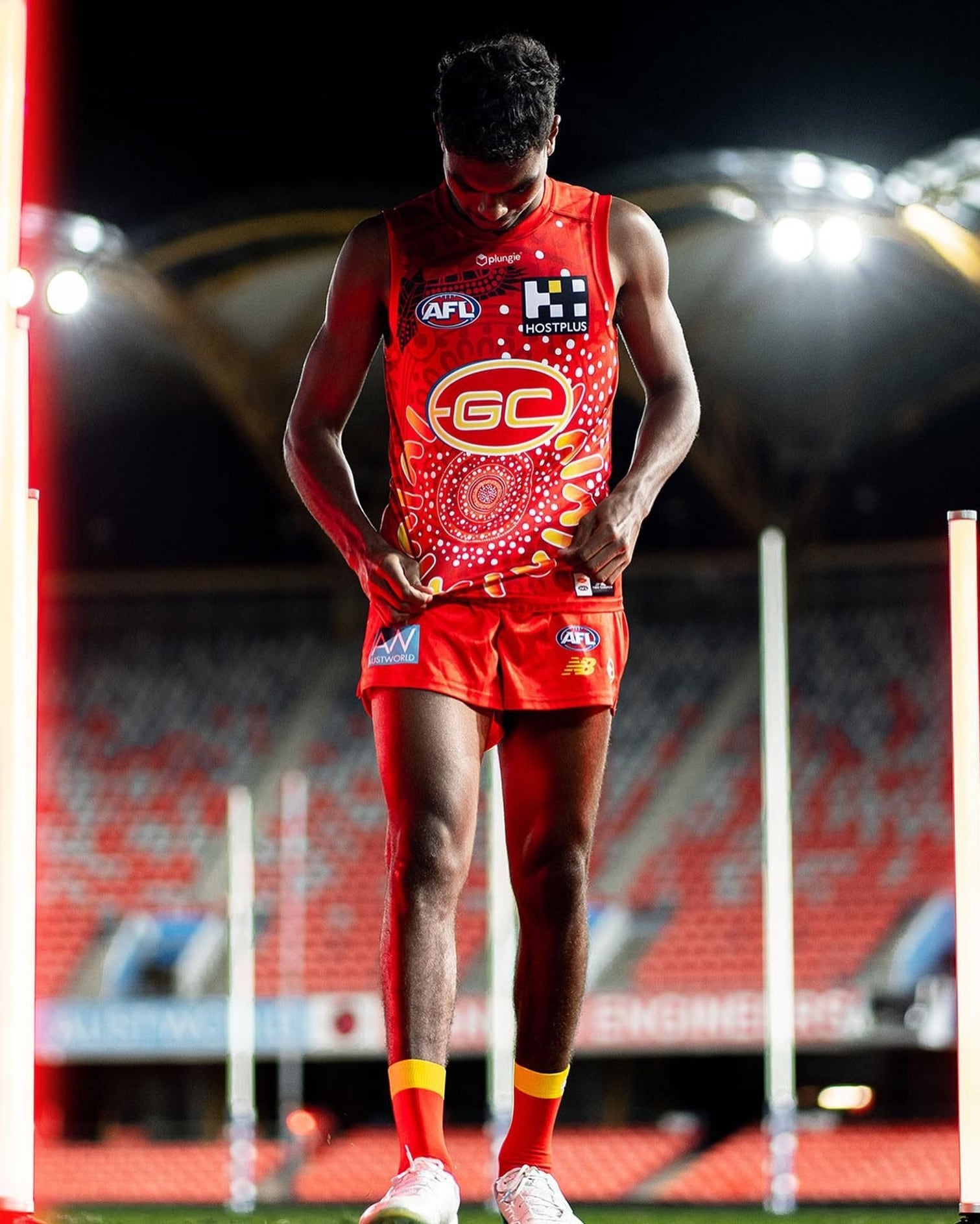 Maillot De Foot AFL Northern Raiders Occasion – Taille Large, Marque Kombat, Queensland