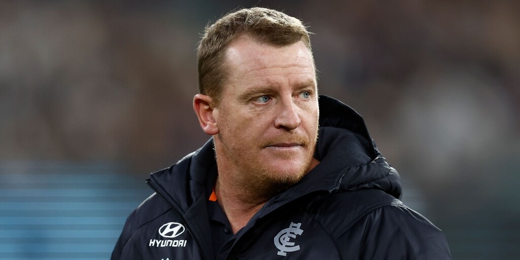 'Don't think we're too far away': Carlton Blues coach Michael Voss defiant in wake of horror run - Vimarsana News