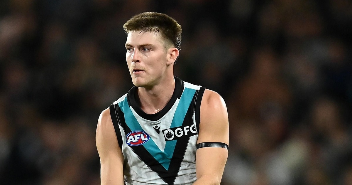 'We'll back you in': Port Adelaide Power rookie Dylan Williams relishes ...
