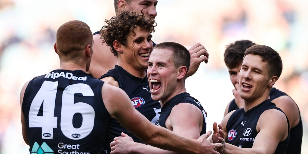 Blue beauty! Carlton Blues find mojo with incredible demolition of Gold Coast Suns - Vimarsana News