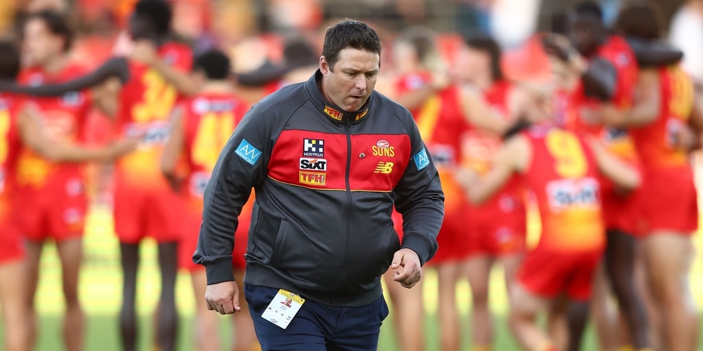 The fall of Stuart Dew: Why the Gold Coast Suns moved on the coach - Vimarsana News