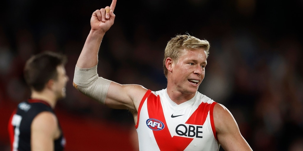 'Turned it around nicely': Sydney Swan Isaac Heeney undeterred by criticism after return to form - Vimarsana News