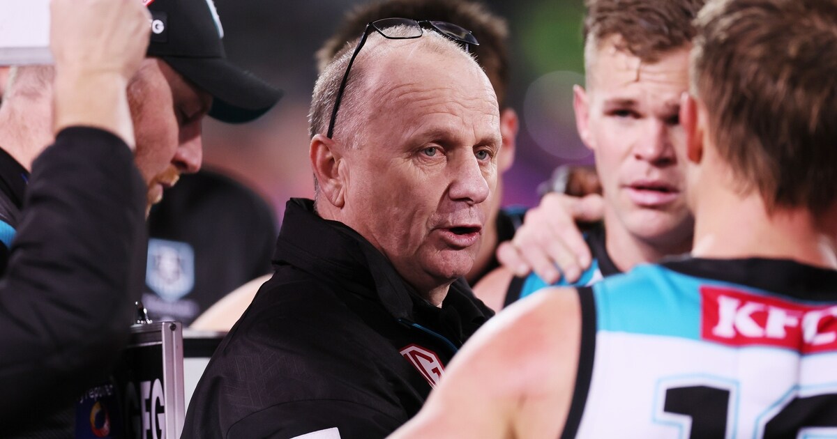 Ken Hinkley's contract close after Port Adelaide Power seals double chance