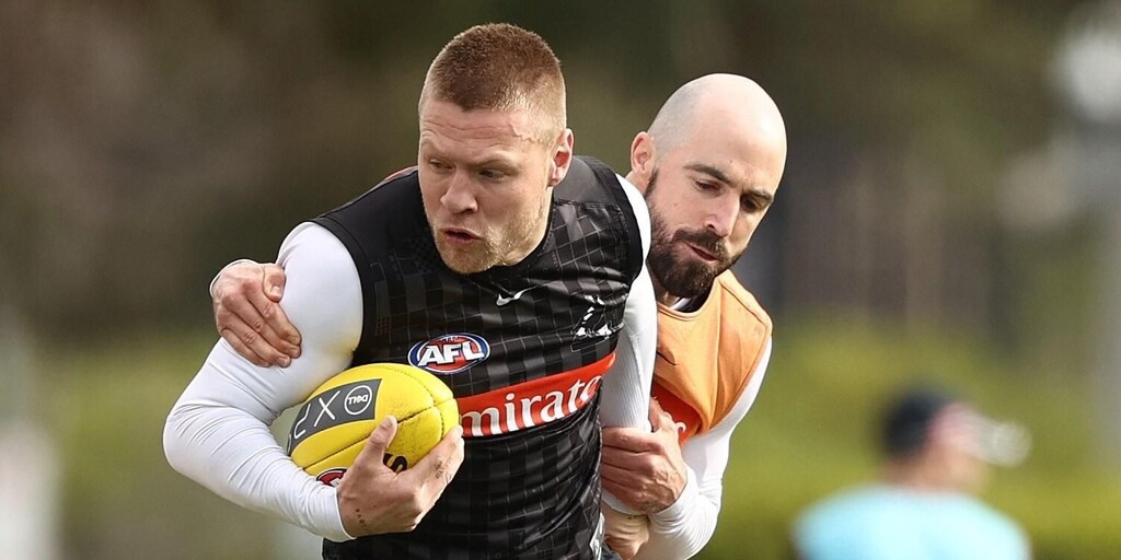 Key Collingwood Magpies trio Jordan De Goey, John Noble and Steele Sidebottom face fitness tests ahead of top-two battle with Brisbane Lions - Vimarsana News
