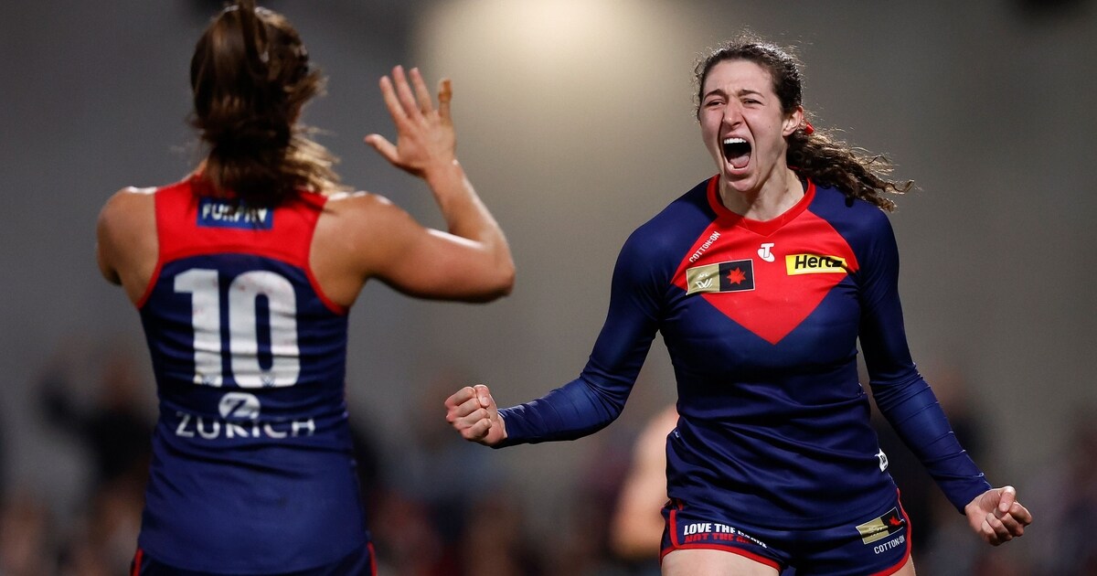 Melbourne's flag Dee-fence off to a flyer despite Pies challenge