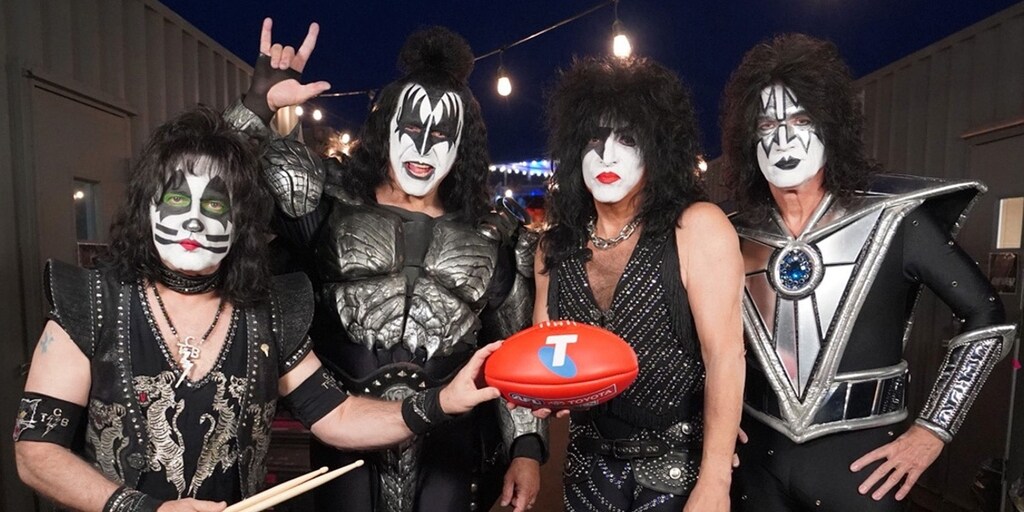 KISS to headline the Telstra Pre-Game Entertainment for 2023 Toyota AFL Grand Final - Vimarsana News